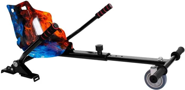 Hoverkart Carrinho para Hoverboard Universal 6,5, 8, 10 Polegadas - Gelo e Fogo - Imagem 3