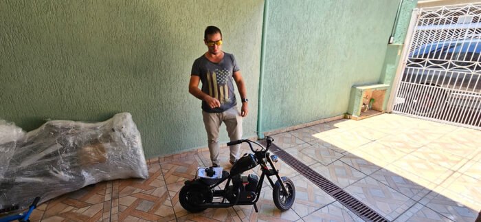 Scooter Infantil Harley - Foston X1 300w 5,2 mah - Imagem 3