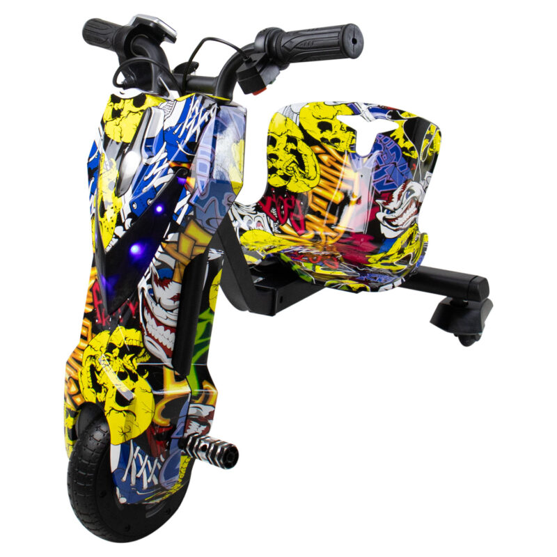 Mini Triciclo Elétrico Interbras Drift  6.5'' - Bluetooth - LED - Recarregável
