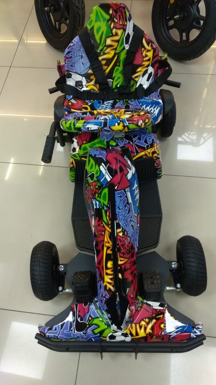 Kart Eletrico Infantil 36V Suporta Ate 80 Kilos - Imagem 3