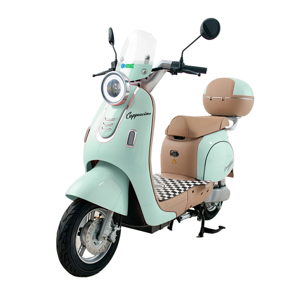 MOTO ELETRICA VESPA 800W BATERIA DE LITHIM 20AH 60V - Imagem 3