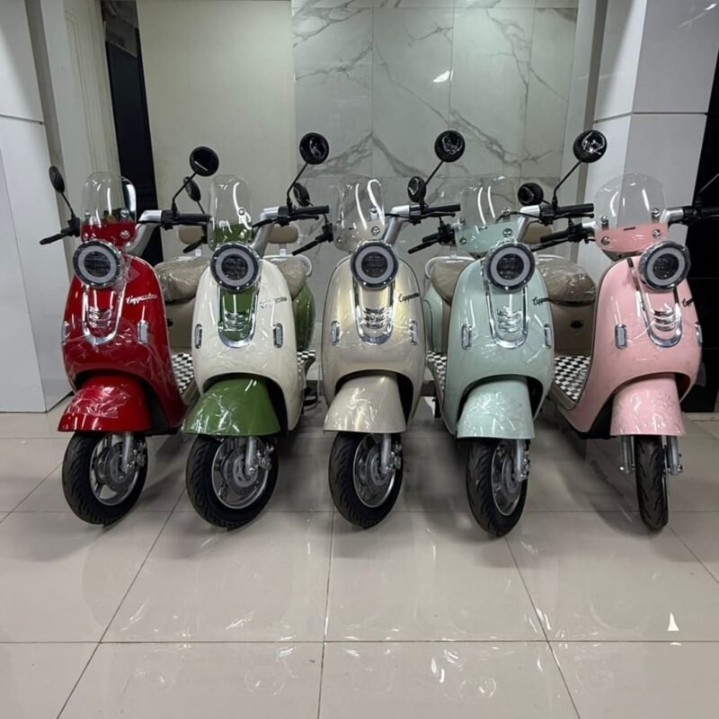 MOTO ELETRICA VESPA 800W BATERIA DE LITHIM 20AH 60V
