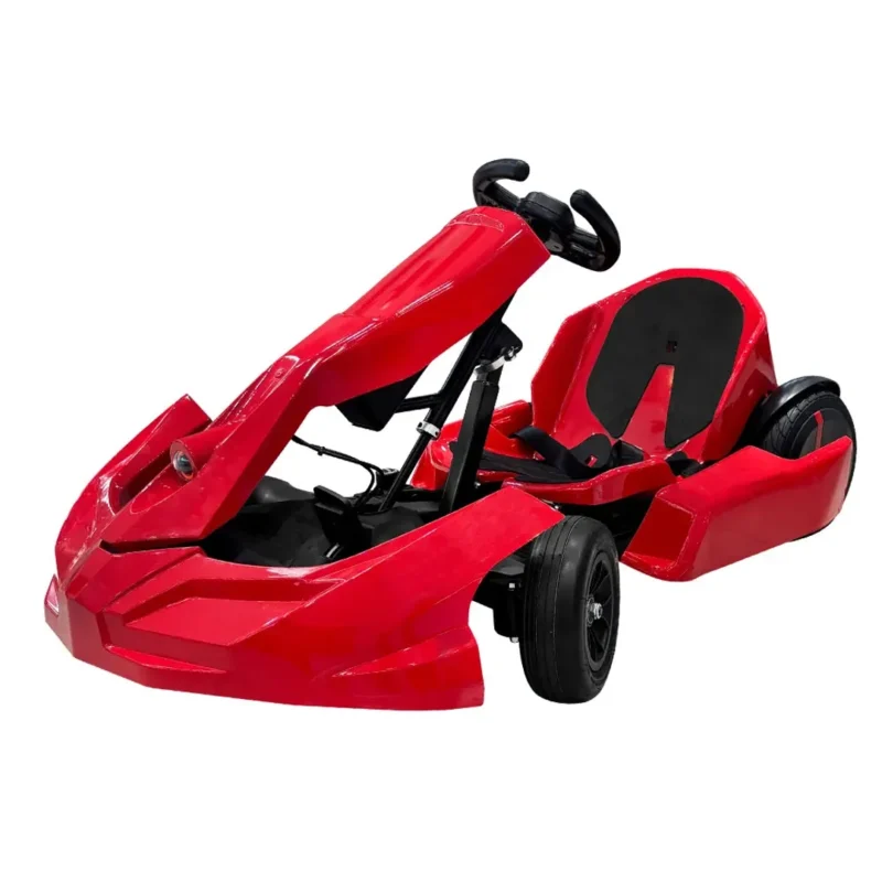 Carro Elétrico Kart - 3 em 1 - 500W - 25Km/h - Até 200Kg - Vermelho
