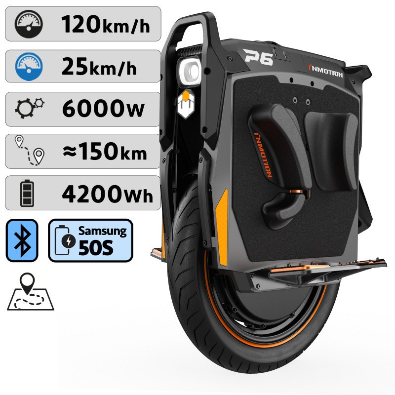 Monociclo Elétrico INMOTION P6 - Imagem 13